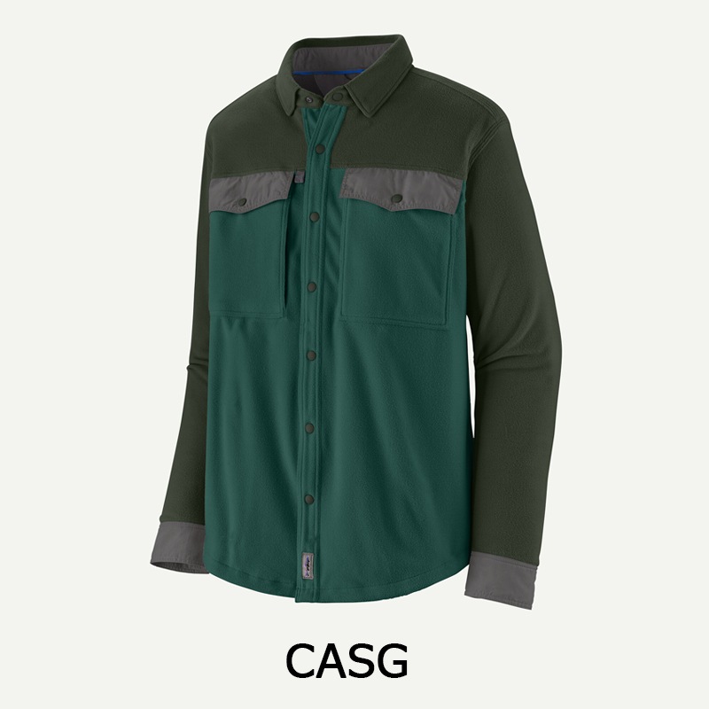 パタゴニア Patagonia メンズ・ロングスリーブ・アーリー・ライズ・スナップ・シャツ 52225