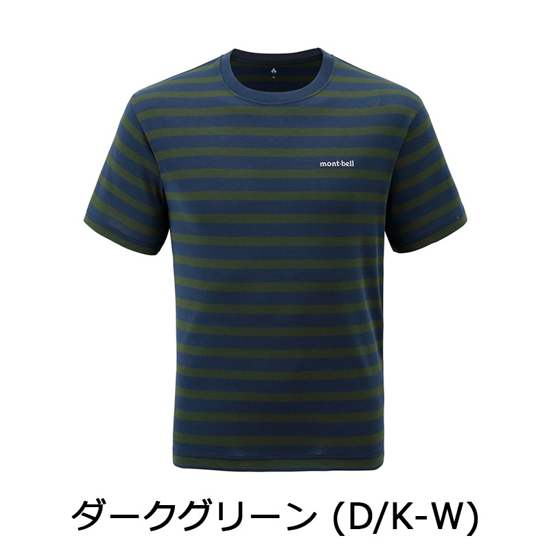 モンベル mont-bell WIC.ボーダーT Men's　1104816