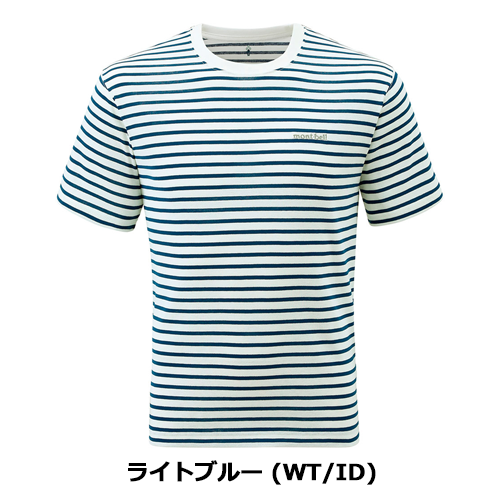 WIC.ボーダーT Men's(メンズ) 1104816 モンベル mont-bell