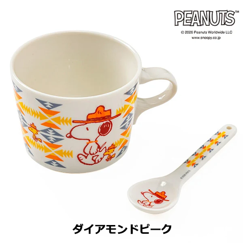 PEANUTS セラミックマグ スプーンセット PENDLETONペンドルトン