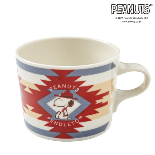 PEANUTS セラミックマグ スプーンセット PENDLETONペンドルトン