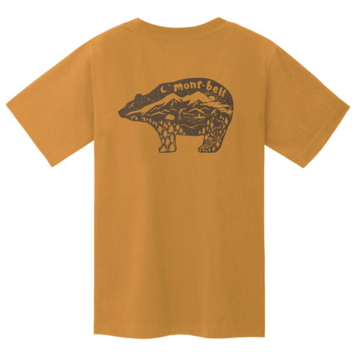 モンベル mont-bell ペアスキンコットン T ネイチャーベア　2104807
