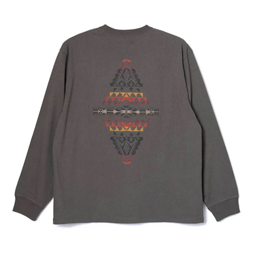 ペンドルトン PENDLETON  メンズ バックプリント ロングスリーブ Tシャツ　19800138