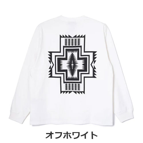 ペンドルトン PENDLETON  メンズ バックプリント ロングスリーブ Tシャツ　19800138