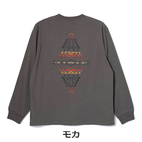 ペンドルトン PENDLETON  メンズ バックプリント ロングスリーブ Tシャツ　19800138