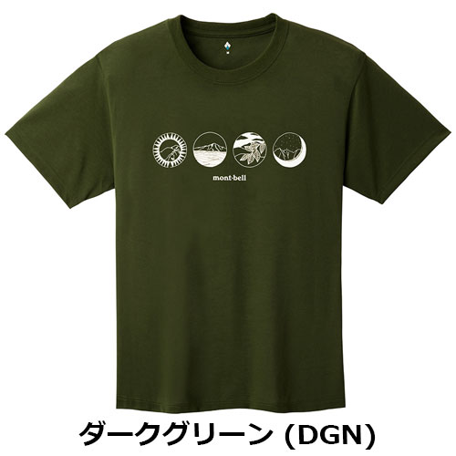 モンベル mont-bell WIC.T 山の情景 1114732 | ウェア,トップス 