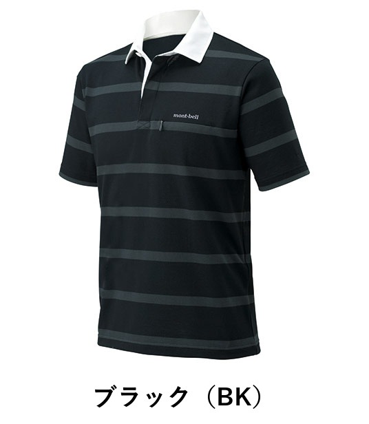 WIC ラガーシャツ H/S M’S 1104780 モンベルmont-bell