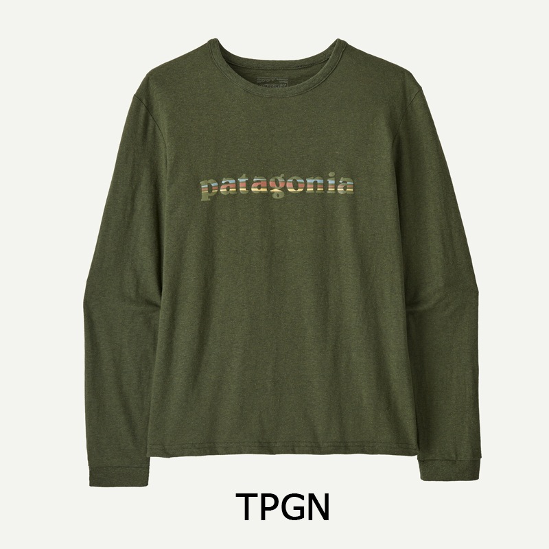 パタゴニア Patagonia ウィメンズ・ロングスリーブ・'73 テキスト・ロゴ・レスポンシビリティー　37787