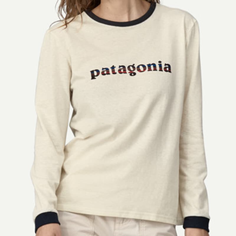 パタゴニア Patagonia ウィメンズ・ロングスリーブ・'73 テキスト・ロゴ・レスポンシビリティー　37787