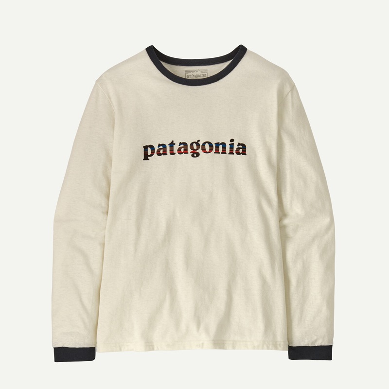 パタゴニア Patagonia ウィメンズ・ロングスリーブ・'73 テキスト・ロゴ・レスポンシビリティー　37787