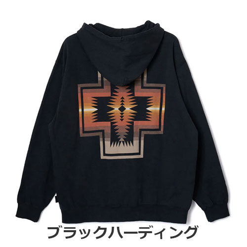 ペンドルトン PENDLETON メンズ ロングスリーブ バックプリント ジップアップフーディー 19800145