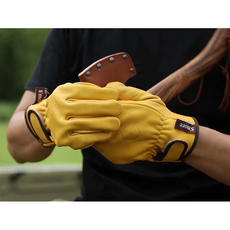 スモアS'more【 Leather gloves 】耐火グローブ 耐熱グローブ SMOfsyGR002a