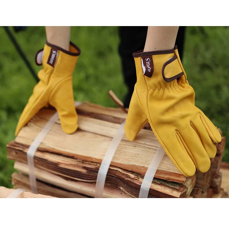 スモアS'more【 Leather gloves 】耐火グローブ 耐熱グローブ SMOfsyGR002a