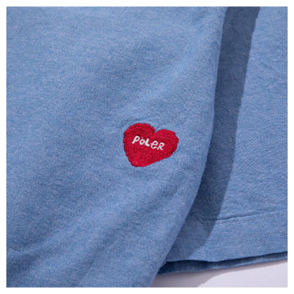ポーラー POLeR EMB POCKET CHAMBRAY S/S SHIRTS　261MCV0014