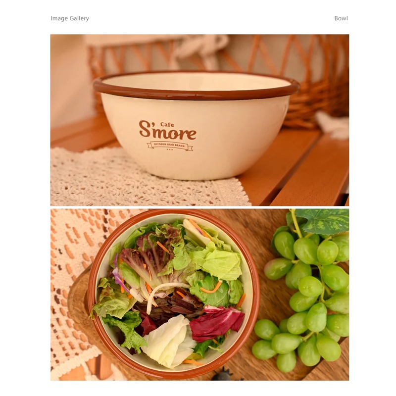 スモアS'more　caf?? s'more bowl　SmoEnmlabowl