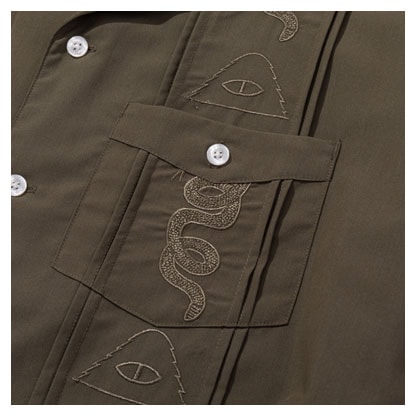 ポーラー POLeR POLER GUAYABERA SHIRTS　261MCV0015