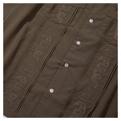 ポーラー POLeR POLER GUAYABERA SHIRTS　261MCV0015