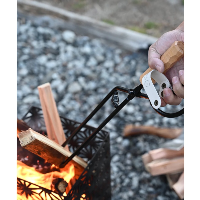 スモアS'more　【 Fire scissors 】 薪バサミ　SMOMakiBasa