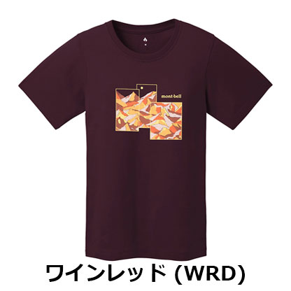 モンベル mont-bell ペアスキンコットン T Women's マウンテンコラージュ(レディース) 2104871