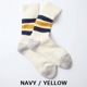 NAVY / YELLOW x S