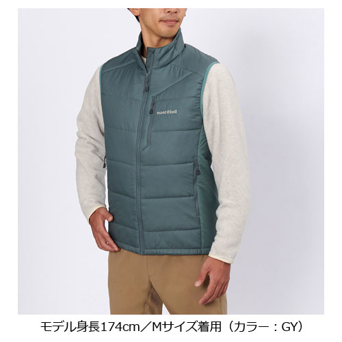 モンベル mont-bell U.L.サーマラップ ベスト Men's(メンズ)1101541
