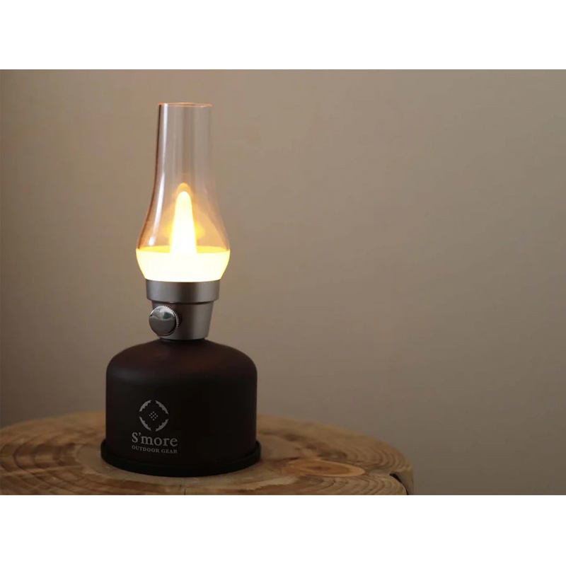 スモアS'more　【TOMOSHIBI】レトロクラシックなLEDランタン　SMOlumierea010