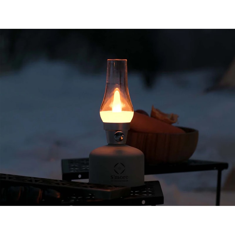 スモアS'more　【TOMOSHIBI】レトロクラシックなLEDランタン　SMOlumierea010