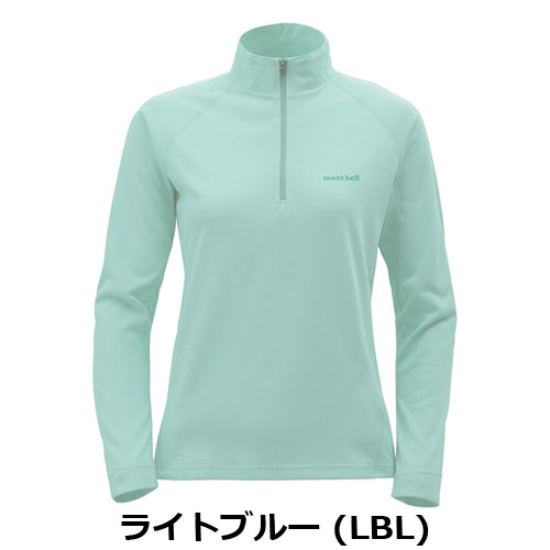 モンベル mont-bell WIC.ジップシャツ Women's（レディース）1114125