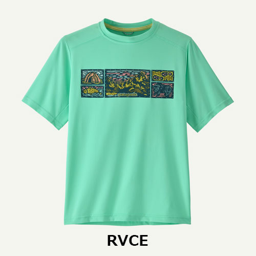 キッズ・キャプリーン・シルクウェイト・Tシャツ パタゴニア Patagonia