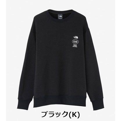 ザ・ノース・フェイス THE NORTH FACE  GARスウェットクルー（ユニセックス）NT12666