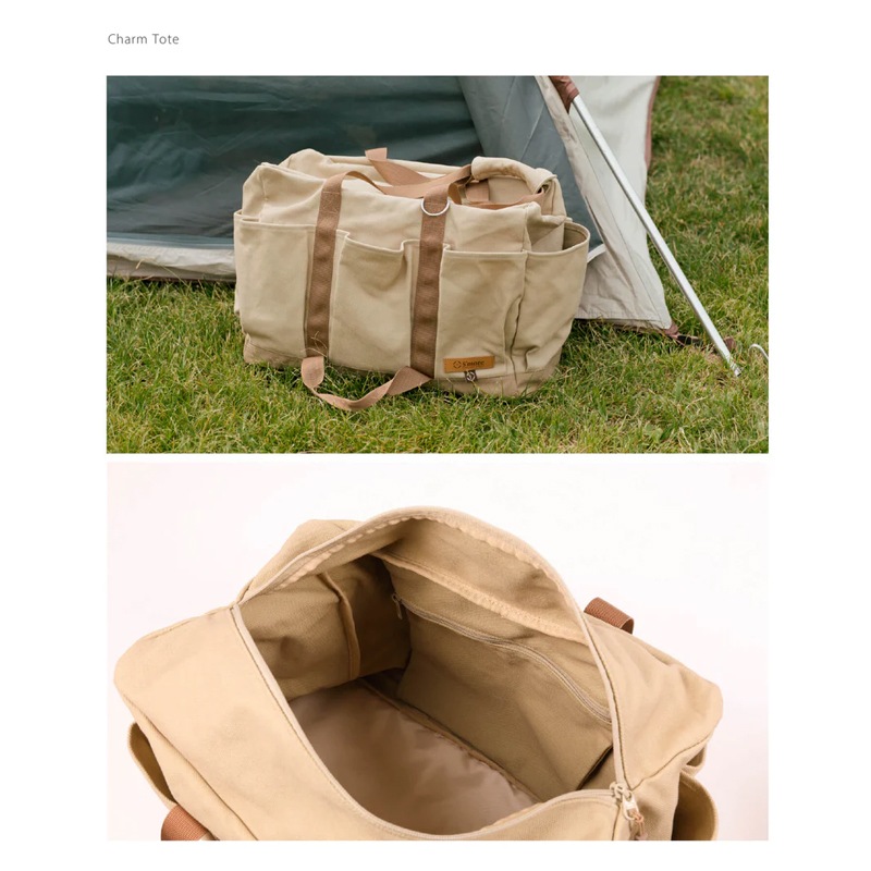 スモアS'more 【 Charm Tote 】チャームトート 日常でも使えるマルチトート SMOCHMBAGATOTE