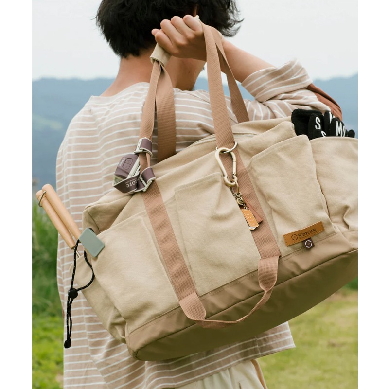 スモアS'more 【 Charm Tote 】チャームトート 日常でも使えるマルチトート SMOCHMBAGATOTE