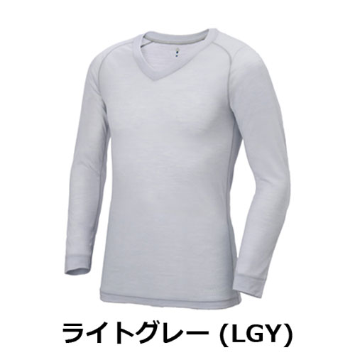 スーパーメリノウール L.W.Vネックシャツ Men's（メンズ） モンベル