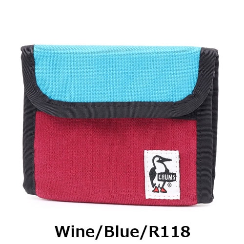 チャムス CHUMS トリフォルドウォレットスウェットナイロン CH60-3612