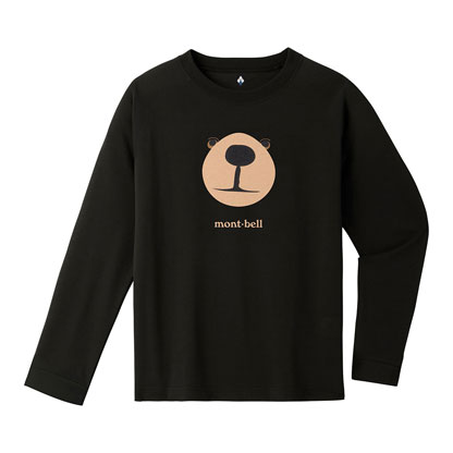 モンベル mont-bell （キッズ）WIC.ロングスリーブT Kid's モンタベア フェイス 140-160　1114902