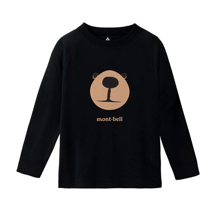 モンベル mont-bell （キッズ）WIC.ロングスリーブT Kid's モンタベア フェイス 100-130　1114903