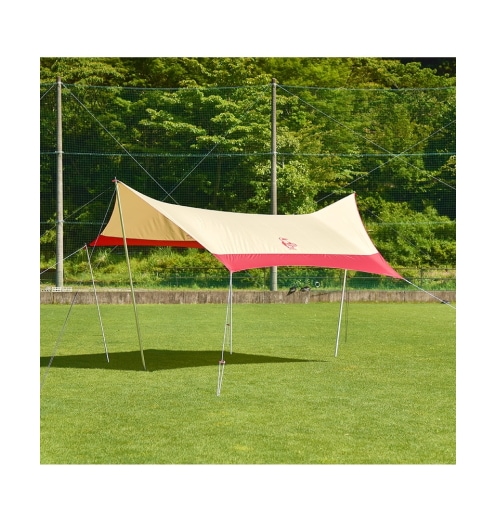 【バラ売り不可】チャムス　ビートルテント&ブービーヘキサタープ Booby Hexa Tarp/ブービーヘキサタープ(テント｜タープ)(One