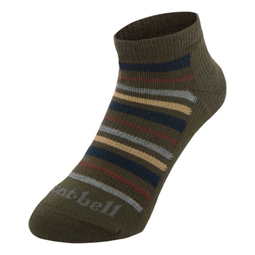 モンベル mont-bell メリノウール ウォーキング ショートソックス(ユニセックス) 1118534