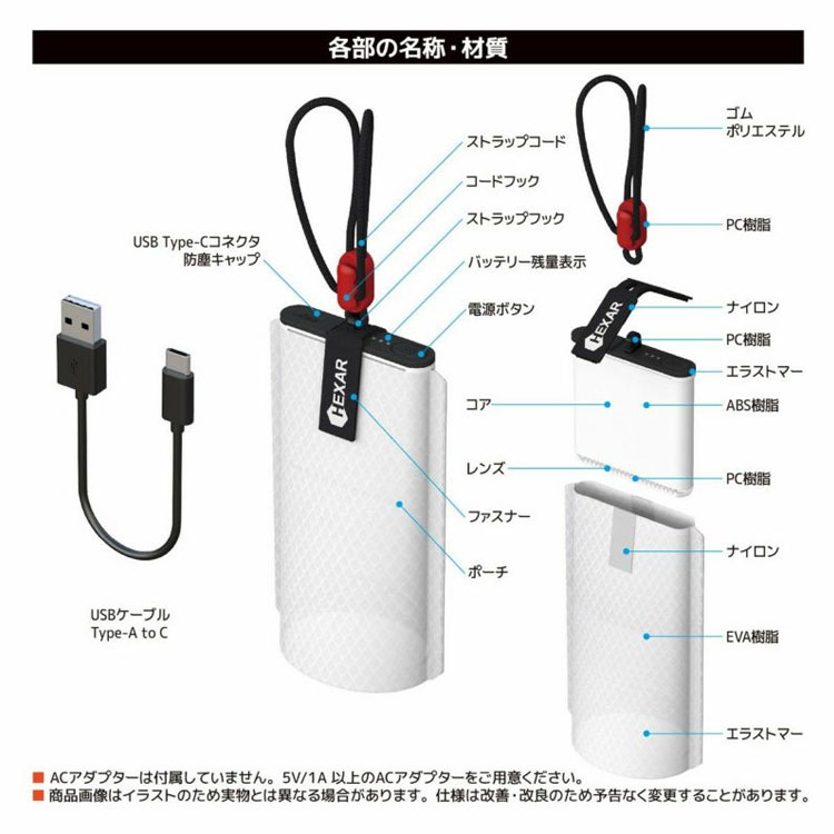 HEXAR　ヘキサー　コンパクトLEDランタン UL1.5 昼白色　 UL1.5
