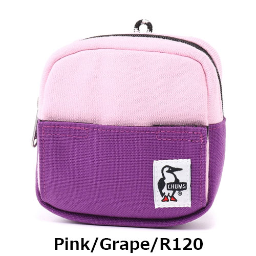 チャムス CHUMS スマートフォンスタンドポーチスウェットナイロン CH60-3734