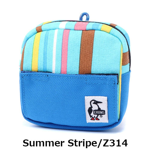 チャムス CHUMS スマートフォンスタンドポーチスウェットナイロン CH60-3734