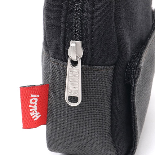 チャムス CHUMS スマートフォンスタンドポーチスウェットナイロン CH60-3734