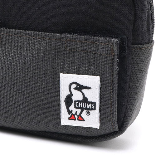 チャムス CHUMS スマートフォンスタンドポーチスウェットナイロン CH60-3734