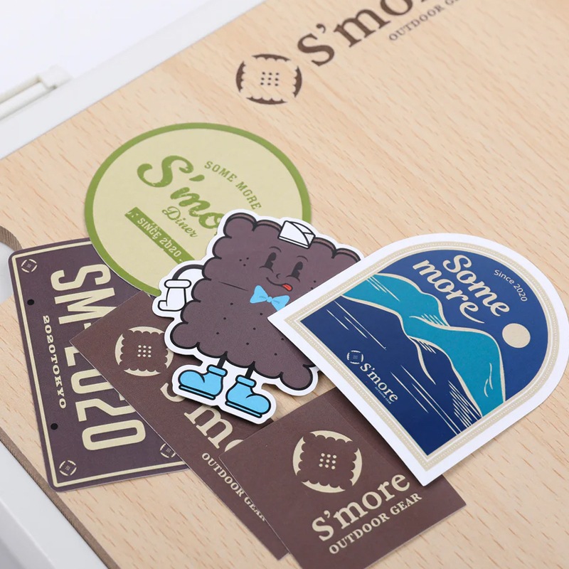 スモアS'more 【 Sticky 】 スティッキー ステッカー SMOstyaF01(01,02,03)