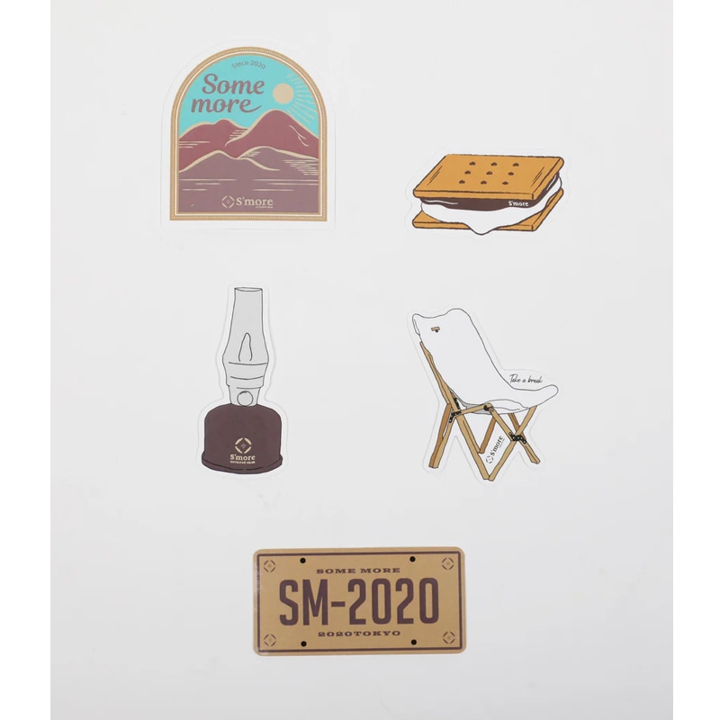 スモアS'more 【 Sticky 】 スティッキー ステッカー SMOstyaF01(01,02,03)