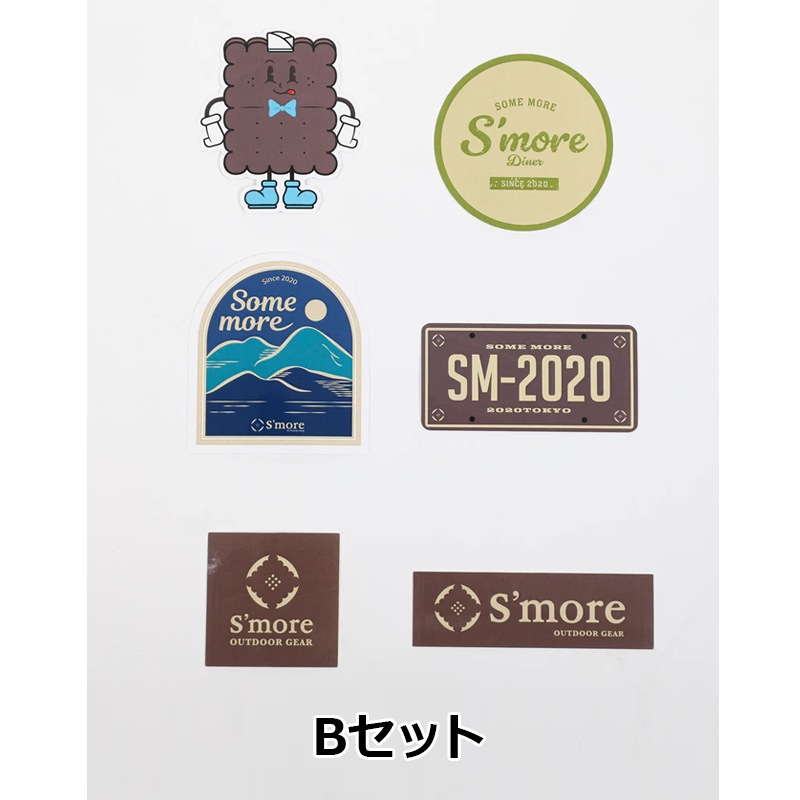 スモアS'more 【 Sticky 】 スティッキー ステッカー SMOstyaF01(01,02,03)