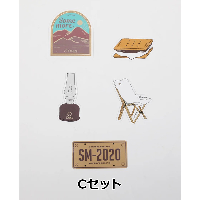 スモアS'more 【 Sticky 】 スティッキー ステッカー SMOstyaF01(01,02,03)