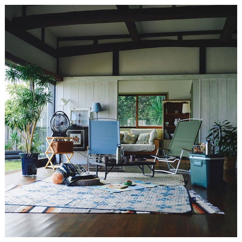 未使用】フォールディングチェアワイド(オリーブ) 2脚セット