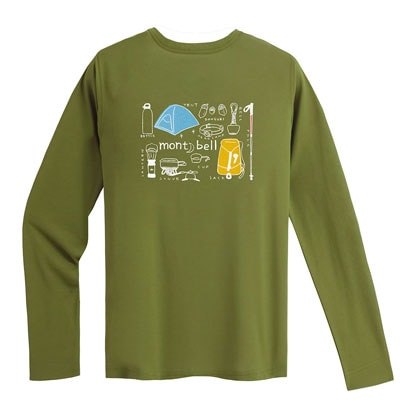 モンベル mont-bell WIC.ロングスリーブT Women's 山の道具(レディース)1114797