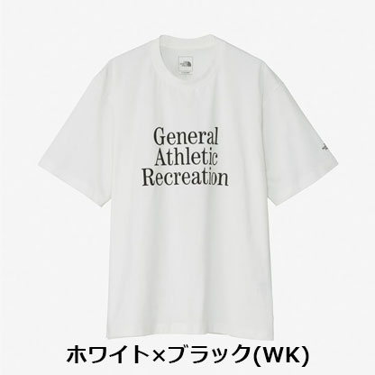 ザ・ノース・フェイス THE NORTH FACE GARタイポグラフィックホワイトショートスリーブティー(ユニセックス)NT32666